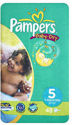 Pampers Baby Dry ONLY 8 EURO