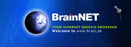 Brain NET is pioneer in Internet Service (SM8226)