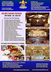 A2z Events Management Company provides all the facilities to customer