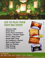 A2Z Events & Weddings Solutions is the Right Choice for A2Z Events 